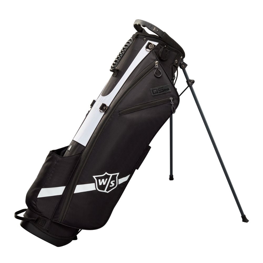 Wilson Staff Quiver Lightweight Stand Bag Black / White  