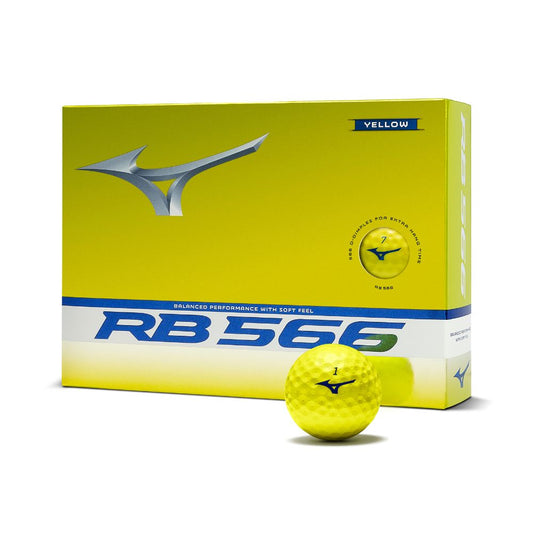 Mizuno RB 566 Golf Balls 2025 - Yellow