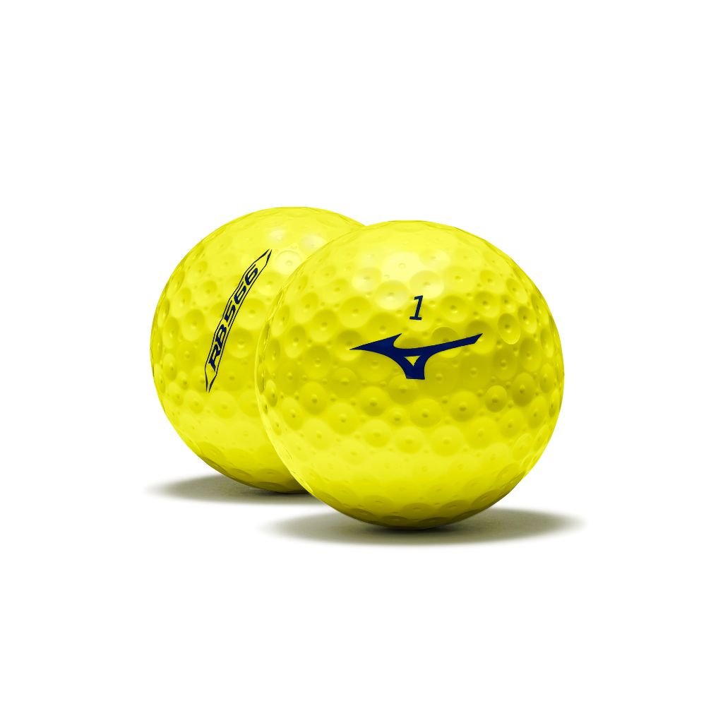 Mizuno RB 566 Golf Balls 2025 - Yellow