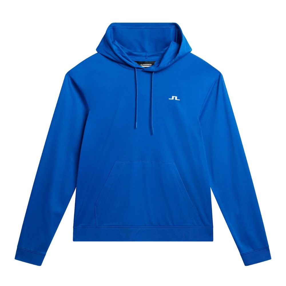 J Lindeberg Roland Mens Golf Hoodie - Nautical Blue Blue M 