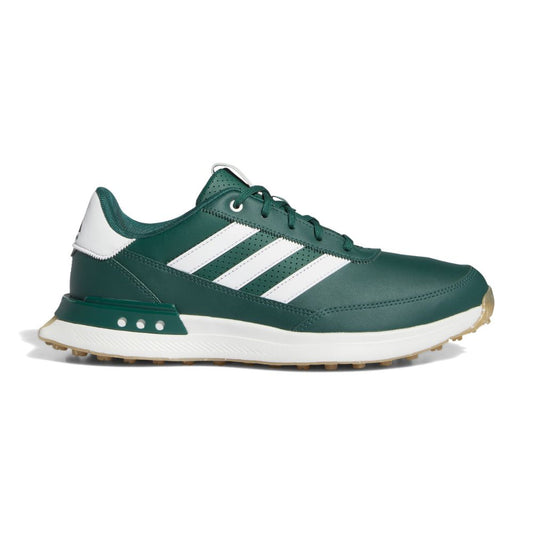 adidas Golf S2G Leather Spikeless Mens Golf Shoes ID8731 Collegiate Green / White / Gum4 7 