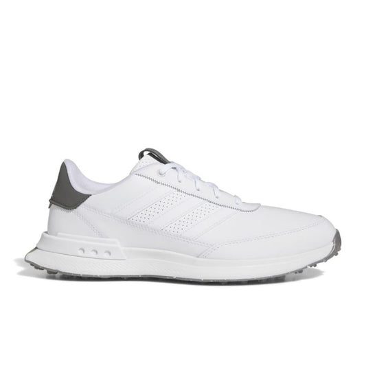 adidas Golf S2G Leather Spikeless Mens Golf Shoes IF0298 White / White / Core Black 8 
