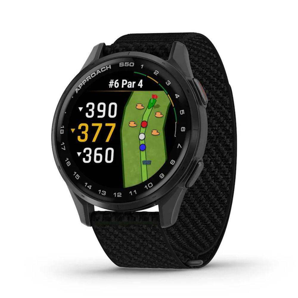 Garmin Golf Approach S50 GPS Golf Watch - Black