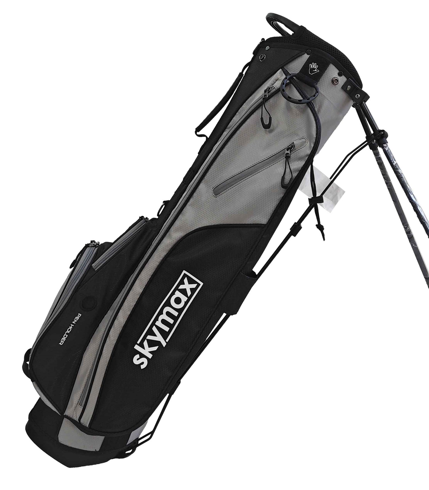 Skymax Mini Lightweight Golf Stand Bag Black / Grey  