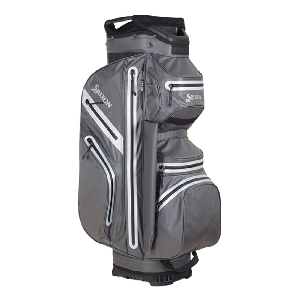 Srixon SRX Weatherproof Golf Cart Bag 2025 - Charcoal Silver Charcoal / Silver