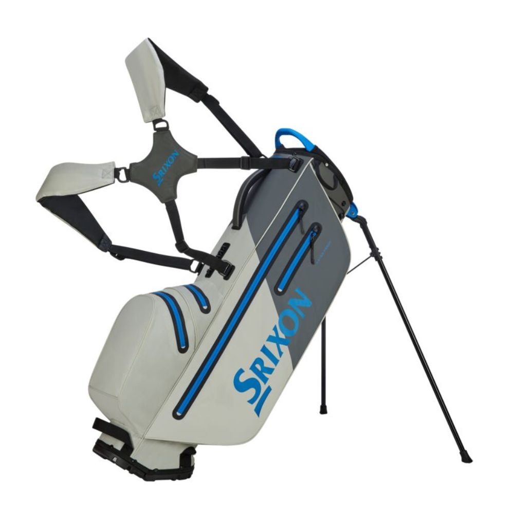 Srixon SRX Weatherproof Golf Stand Bag 2025 - Grey / Charcoal Grey / Charcoal