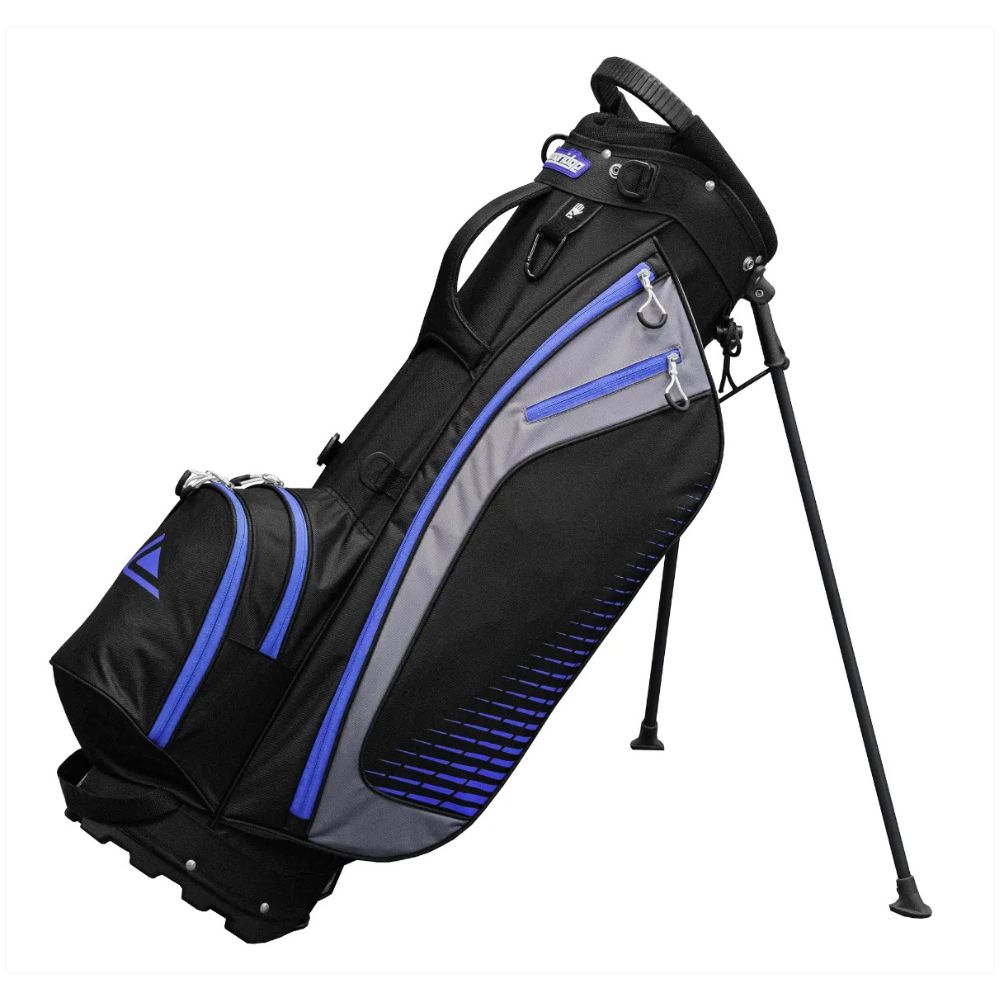 Longridge Superlite Golf Stand Bag - Black / Royal Black/Royal