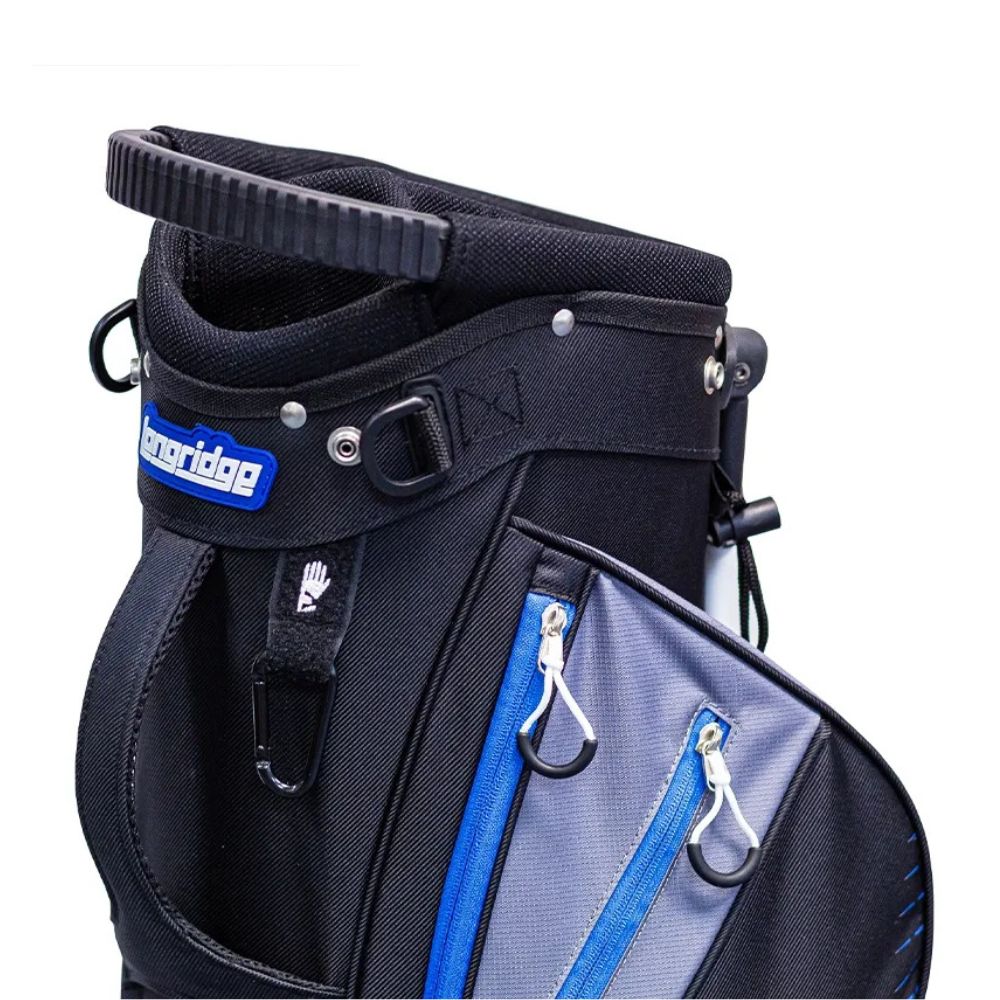 Longridge Superlite Golf Stand Bag - Black / Royal