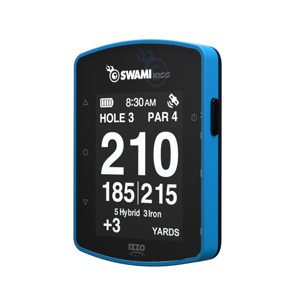 Izzo Golf Swami Kiss 2.0 Handheld GPS Device Blue