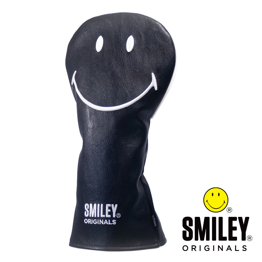 Smiley Original Classic Driver Headcover - Black Black