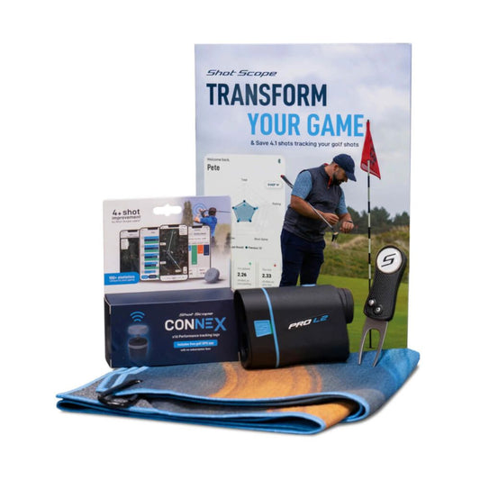 Shot Scope Golf Game Improvement Pack Inc Free Gifts