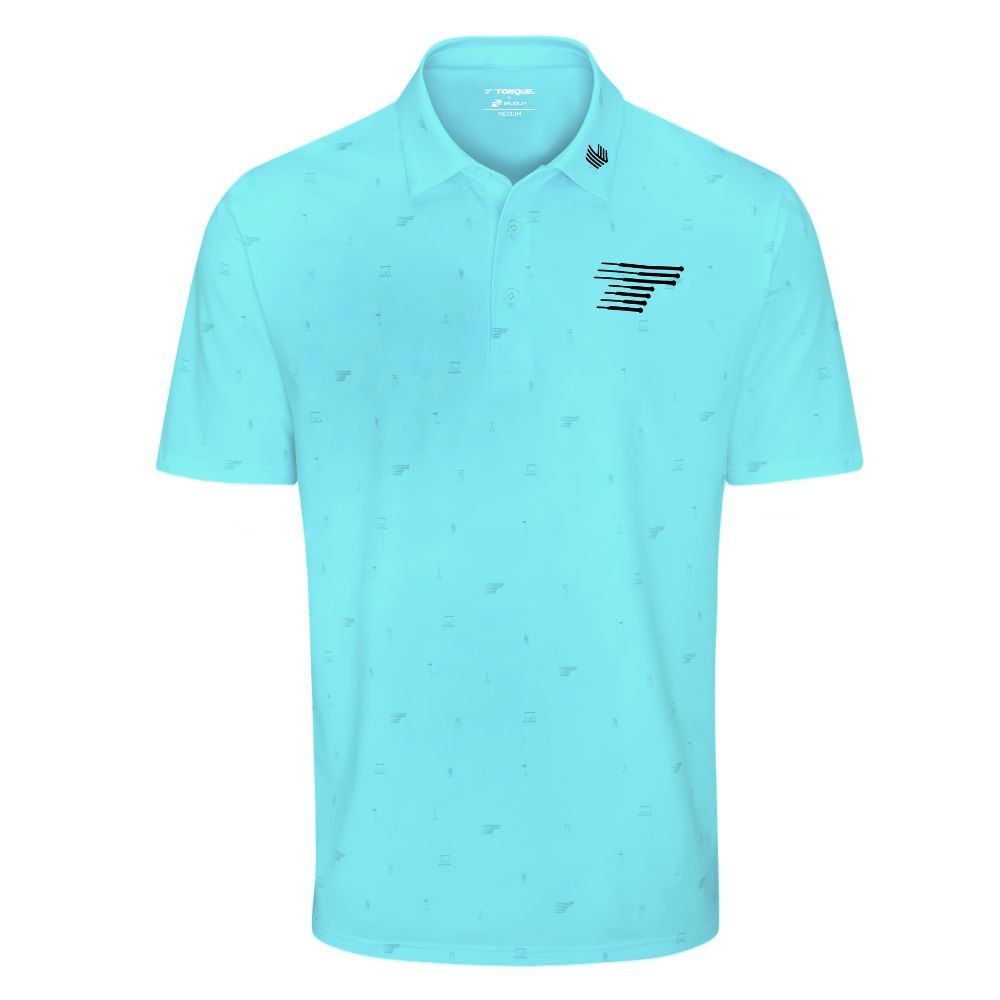 Stuburt Lima Mens Golf Polo Shirt - LIV Team Torque Sea Green M