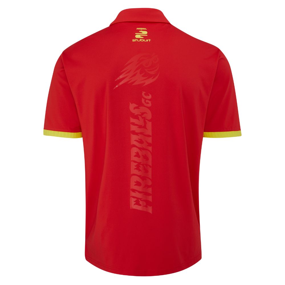 Stuburt Madrid Mens Golf Polo Shirt - LIV Team Fireballs