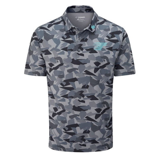 Stuburt Santiago Mens Golf Polo Shirt - LIV Team Torque Grey M