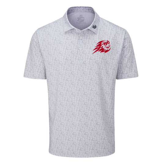 Stuburt Sergio Mens Golf Polo Shirt - LIV Team Fireballs White M