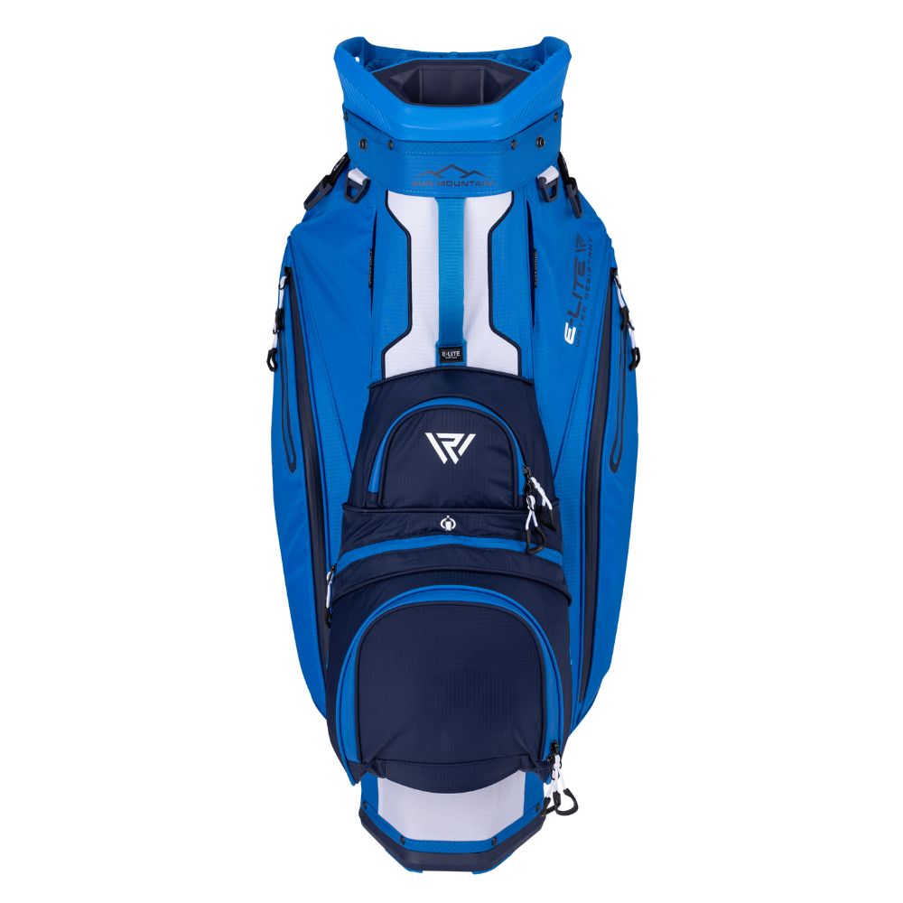 Sun Mountain E-LITE 14-Way Cart Bag 2025 - Navy / Blue / White