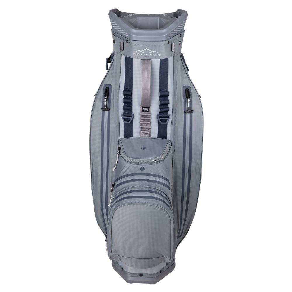 Sun Mountain H2NO Elite 14-Way Cart Bag 2025 - Cadet / Nickel