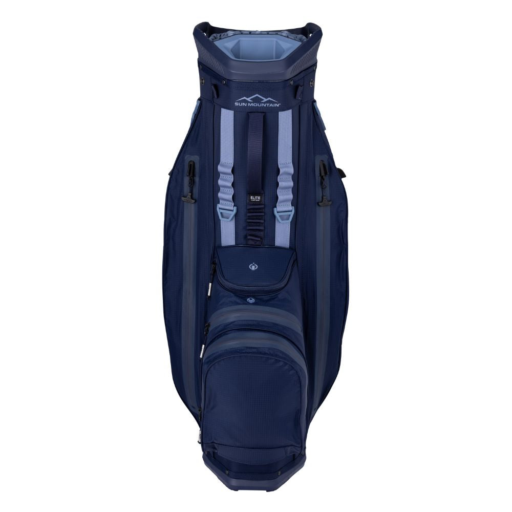 Sun Mountain H2NO Elite 14-Way Cart Bag 2025 - Navy / Trident