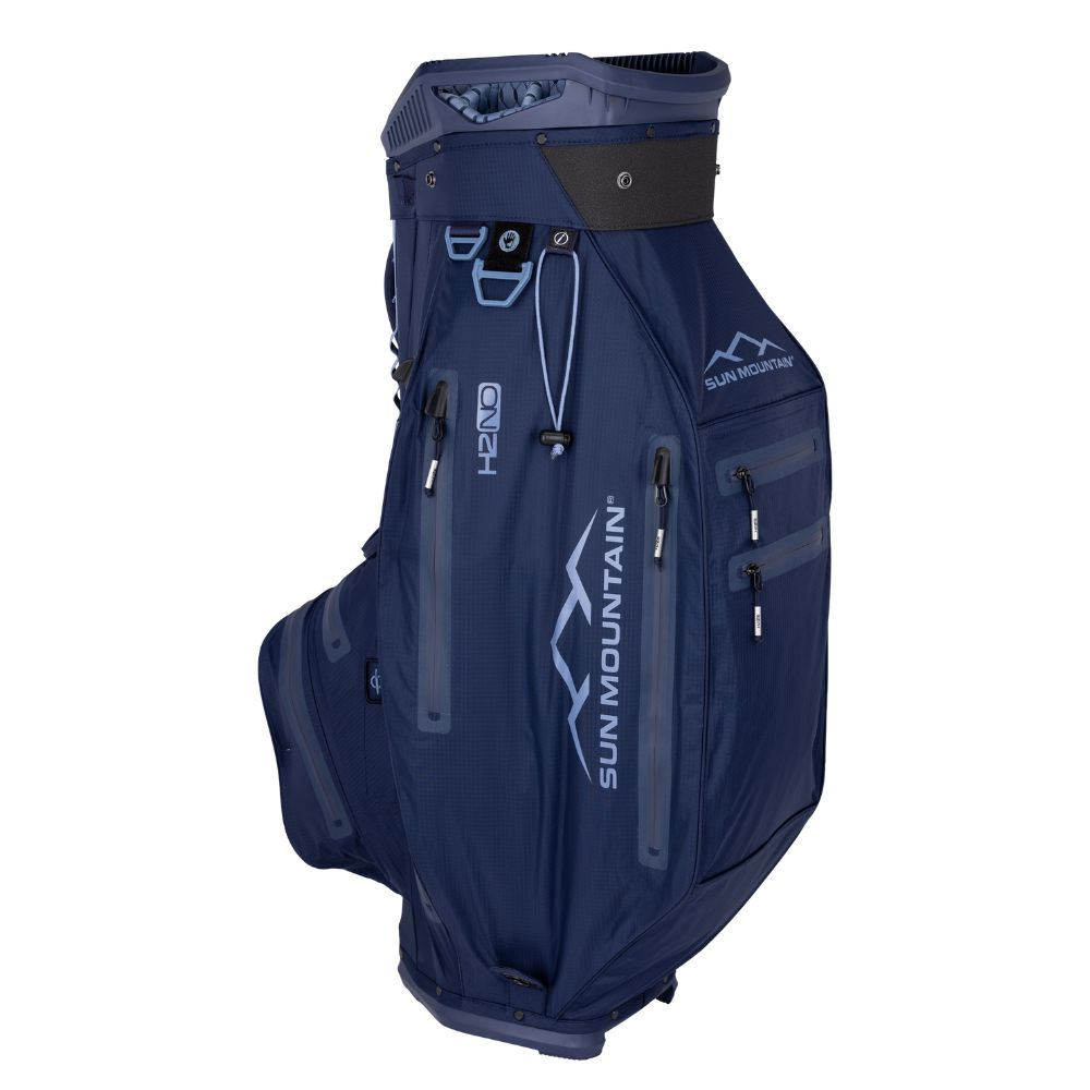 Sun Mountain H2NO Elite 14-Way Cart Bag 2025 - Navy / Trident