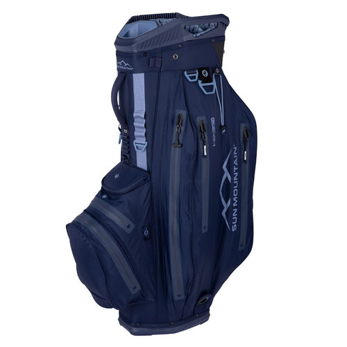 Sun Mountain H2NO Elite 14-Way Cart Bag 2025 - Navy / Trident Navy / Trident