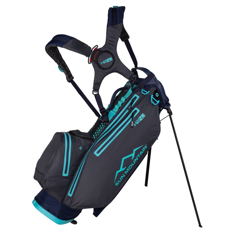 Sun Mountain H2NO Lite 4-Way Stand Bag 2025 - Navy / Stealth / Bahama Navy / Stealth / Bahama