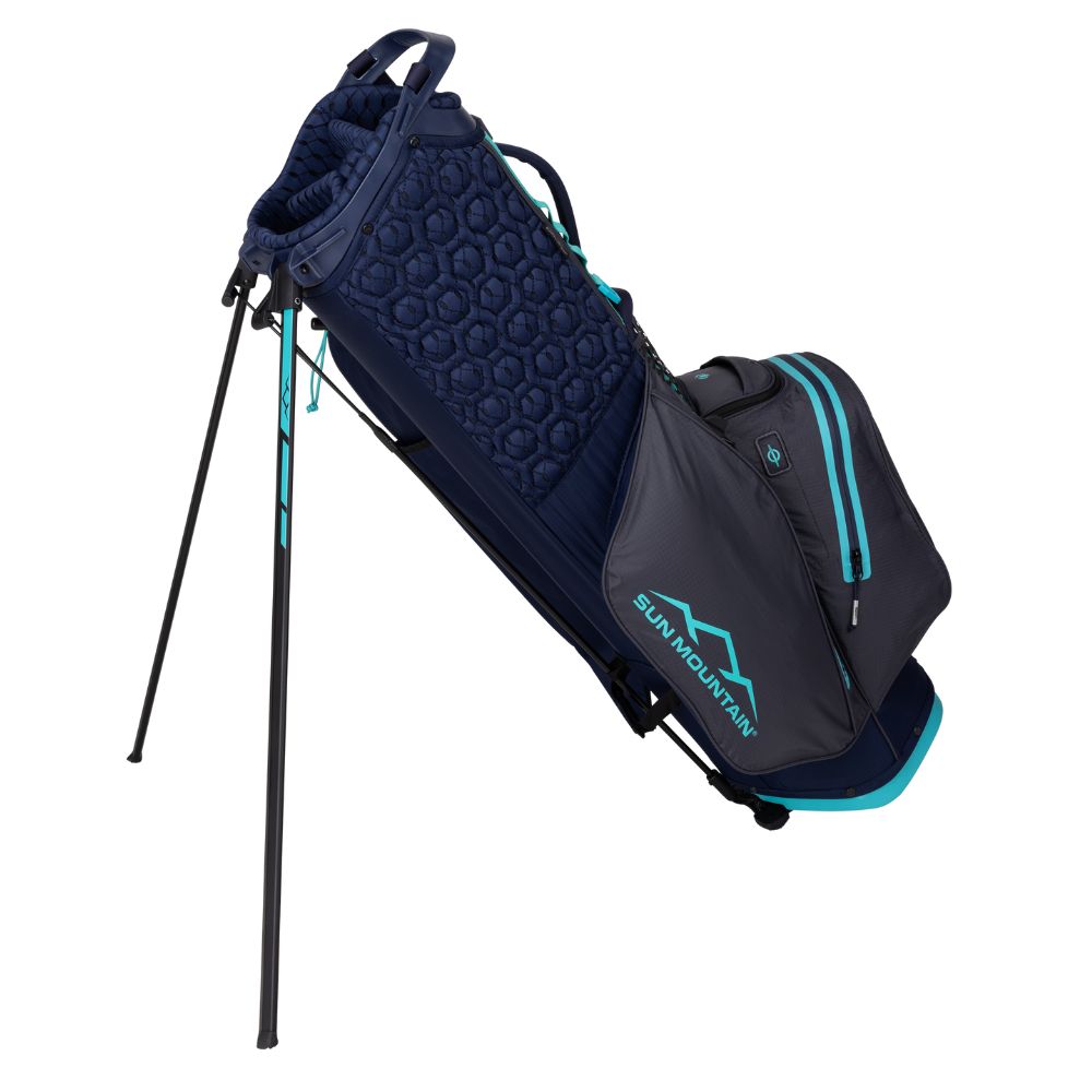 Sun Mountain H2NO Lite 4-Way Stand Bag 2025 - Navy / Stealth / Bahama