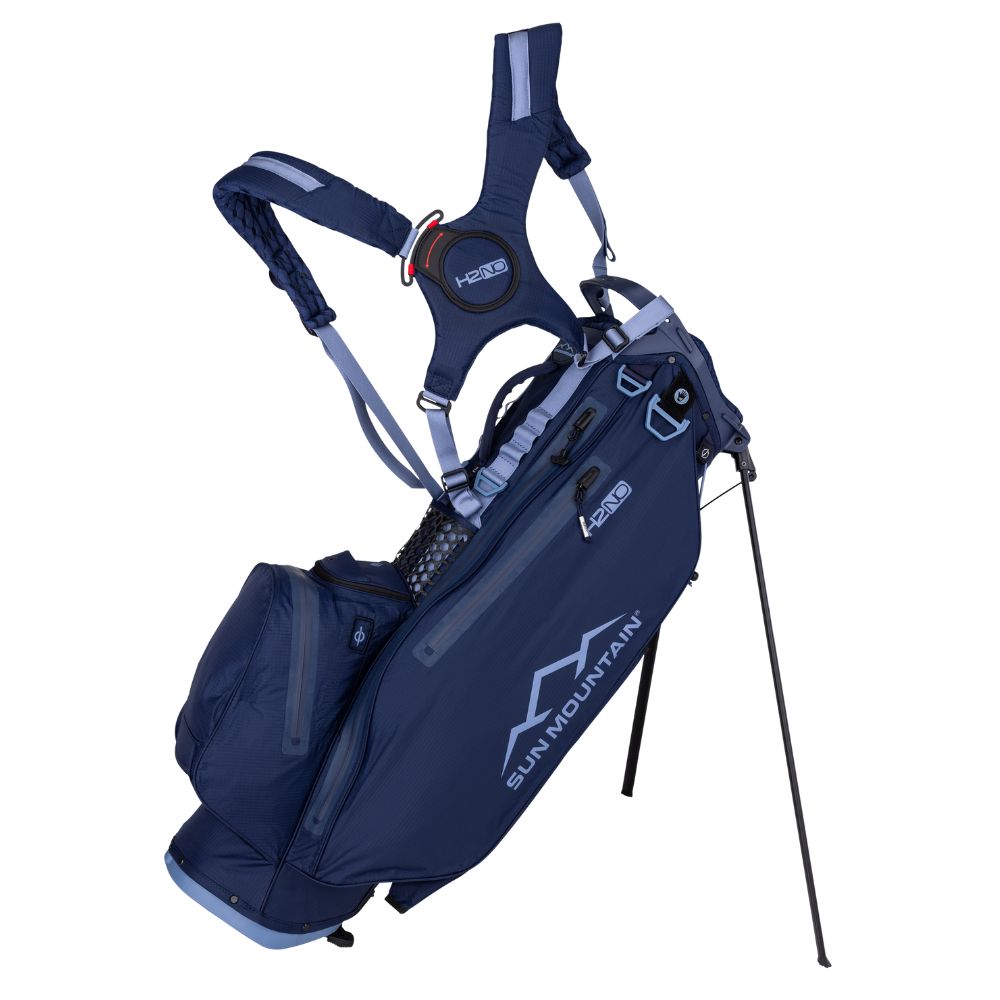 Sun Mountain H2NO Lite 4-Way Stand Bag 2025 - Navy / Trident Navy / Trident