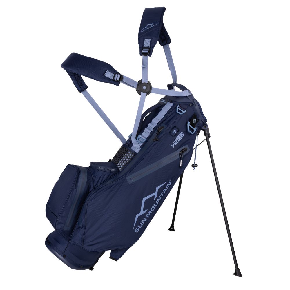 Sun Mountain H2NO LiteSpeed 4-Way Stand Bag 2025 - Navy / Trident Navy / Trident