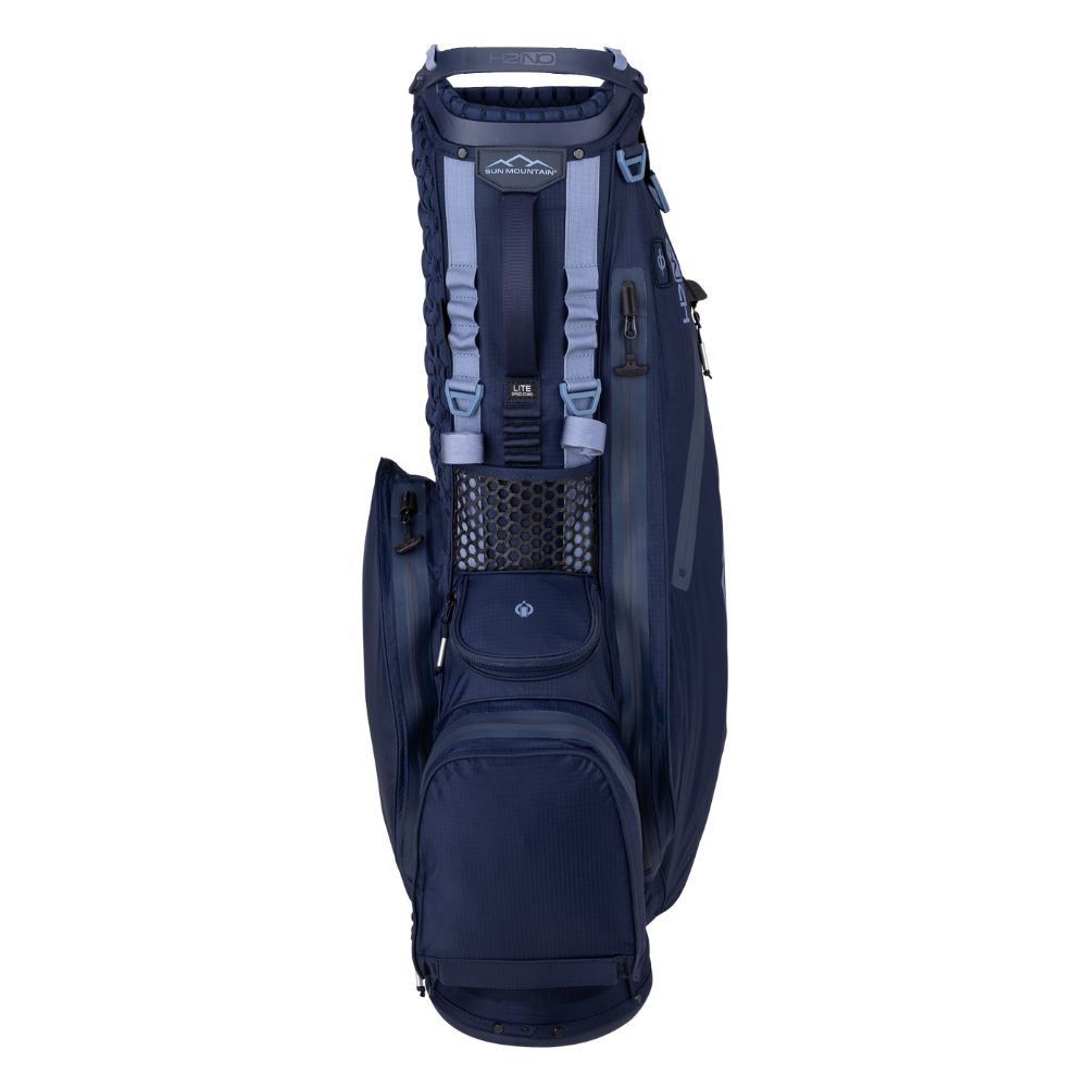 Sun Mountain H2NO LiteSpeed 4-Way Stand Bag 2025 - Navy / Trident