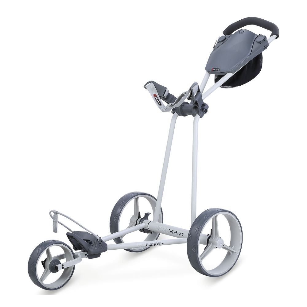 Big Max Ti Lite 3 Wheel Push Golf Trolley Grey / Charcoal  