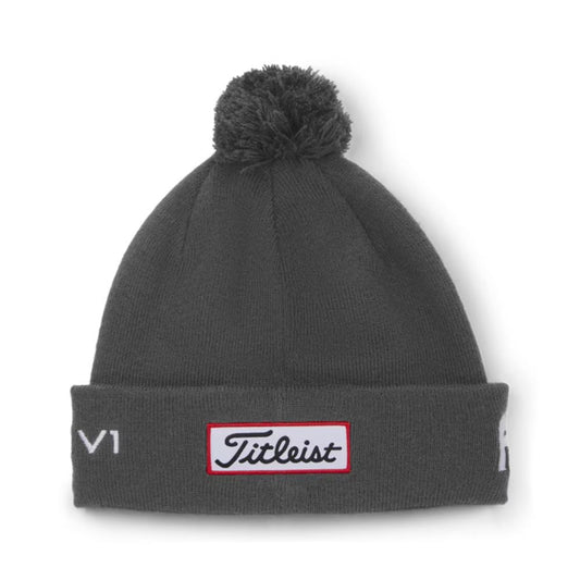 Titleist Tour Pom Pom Golf Beanie Hat 2024   