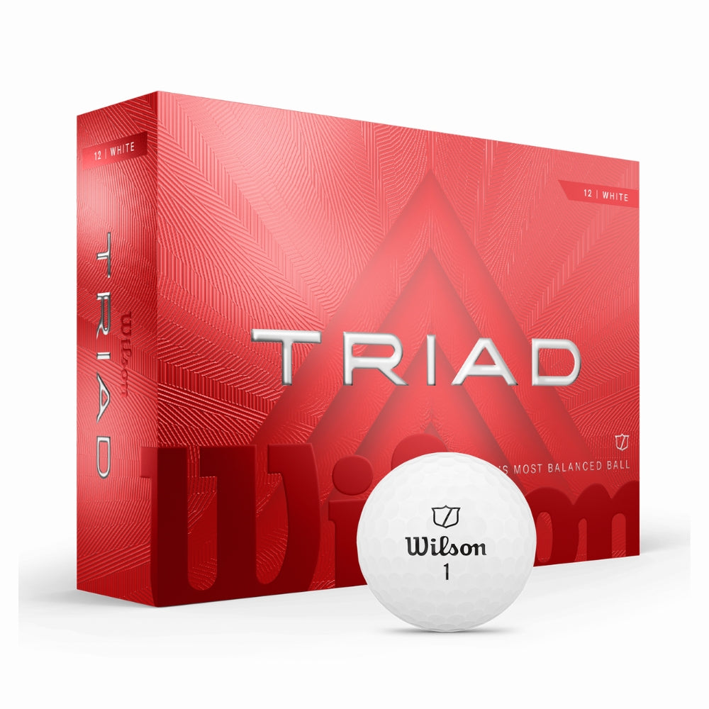 Wilson Golf TRIAD Golf Balls 2025 - White White