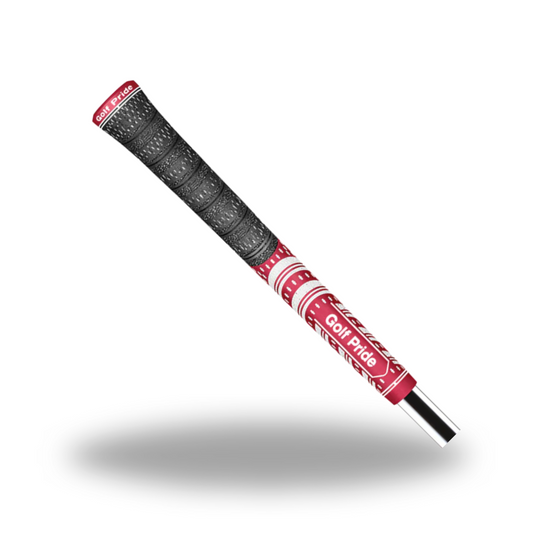 Golf Pride MCC Teams Midsize Golf Grip - Dark Red/White