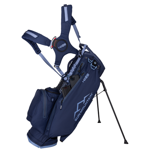 Sun Mountain H2NO VLO 14-Way Hybrid Stand Bag 2025 - Navy / Trident Navy / Trident