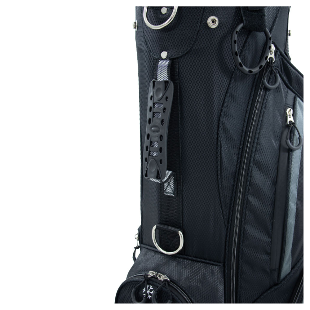 Ben Sayers DLX Stand Bag 2025 - Black / Grey