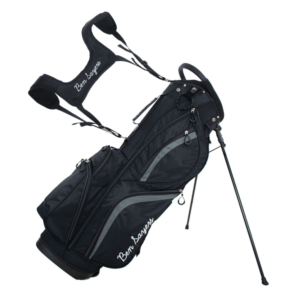 Ben Sayers DLX Stand Bag 2025 - Black / Grey