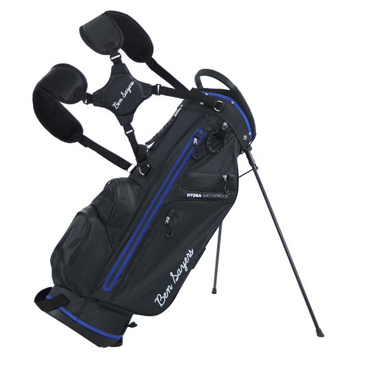 Ben Sayers Hydra Pro Waterproof Stand Bag 2025 - Black / Blue Black / Blue