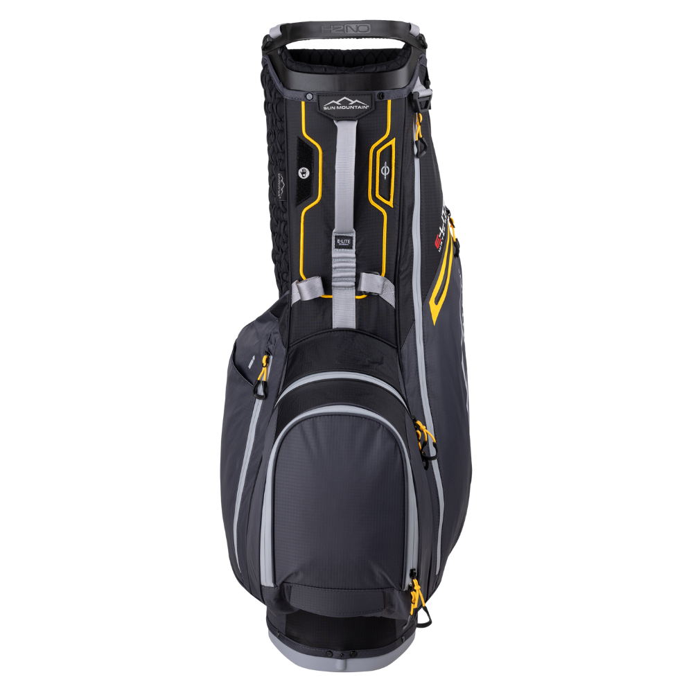 Sun Mountain VLO E-LITE 14-Way Stand Bag 2025 - Black / Steel / Gold