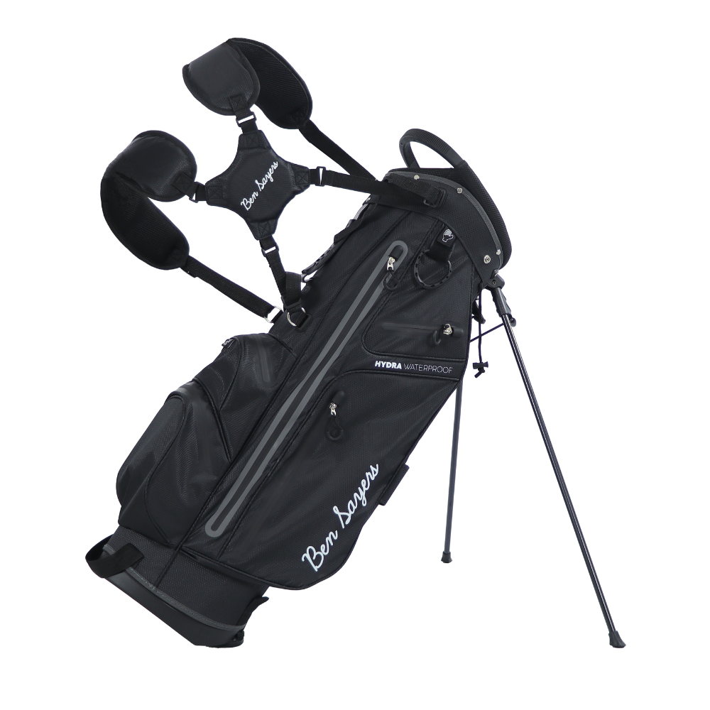 Ben Sayers Hydra Pro Waterproof Stand Bag 2025 - Black / Grey Black / Grey