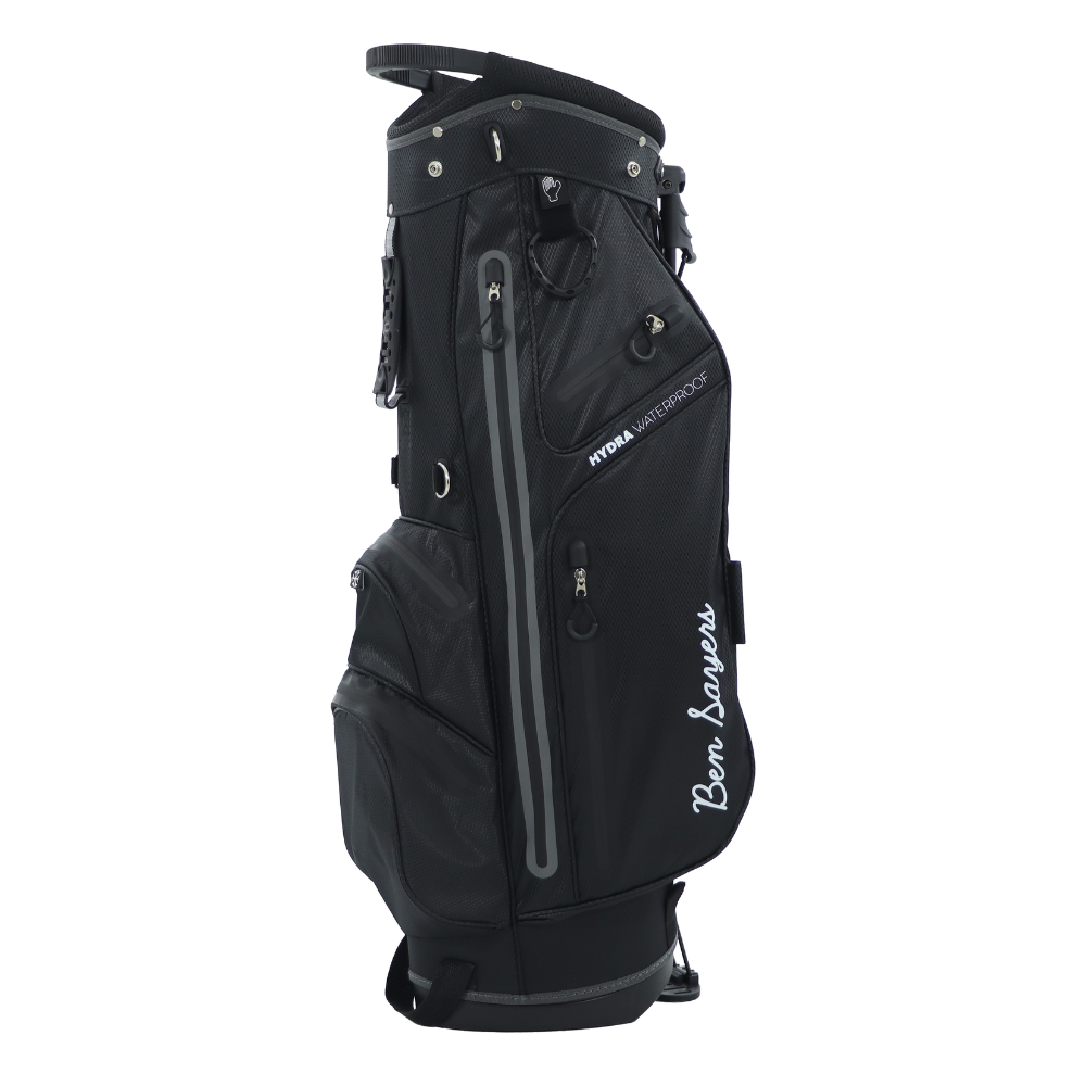 Ben Sayers Hydra Pro Waterproof Stand Bag 2025 - Black / Grey