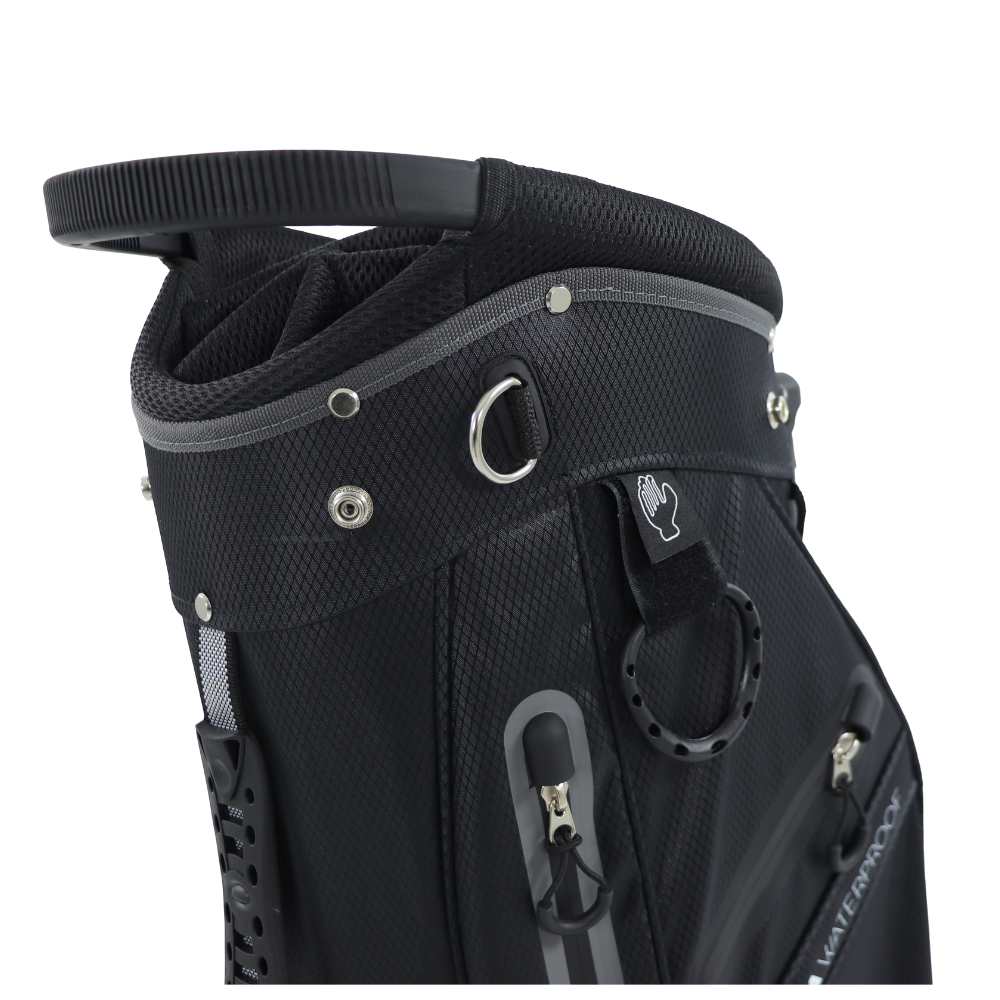 Ben Sayers Hydra Pro Waterproof Stand Bag 2025 - Black / Grey