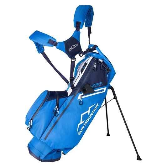 Sun Mountain VLO E-LITE 14-Way Stand Bag 2025 - Navy / Blue / White Navy / Blue / White