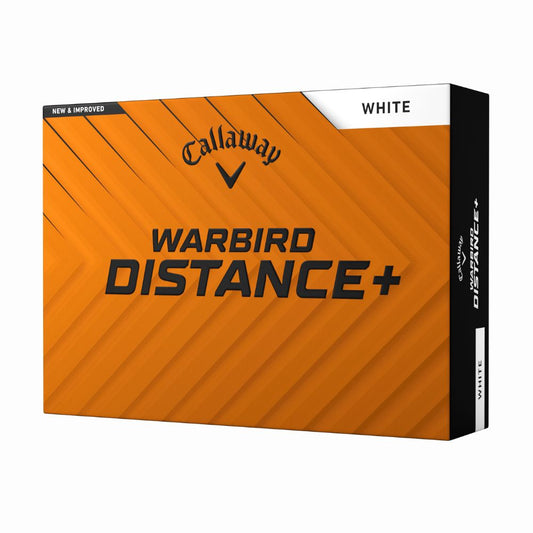 Callaway Warbird Distance Golf Balls 2025 - White White