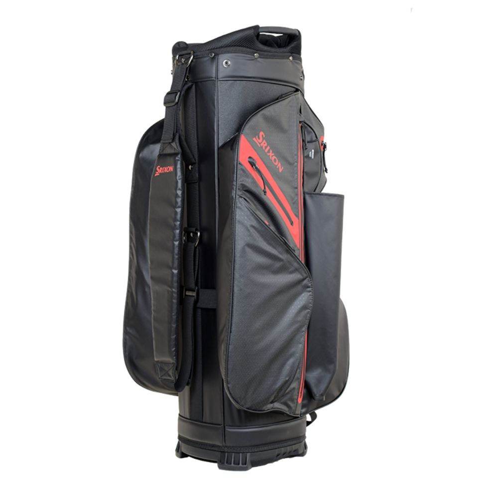 Srixon SRX Weatherproof Golf Cart Bag 2025 - Black / Red