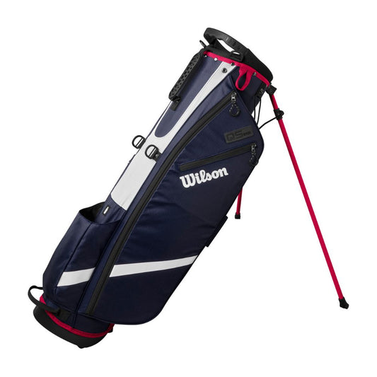 Wilson Golf Quiver Lightweight Stand Bag 2025 - Navy / White / Red Navy / White / Red