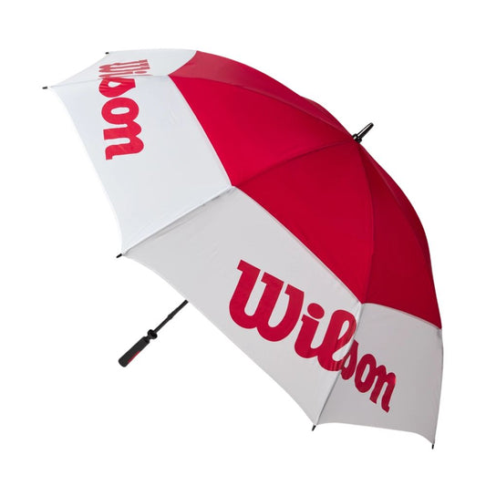 Wilson Golf Tour Double Canopy 68" Umbrella 2025 - Red / White Red / White