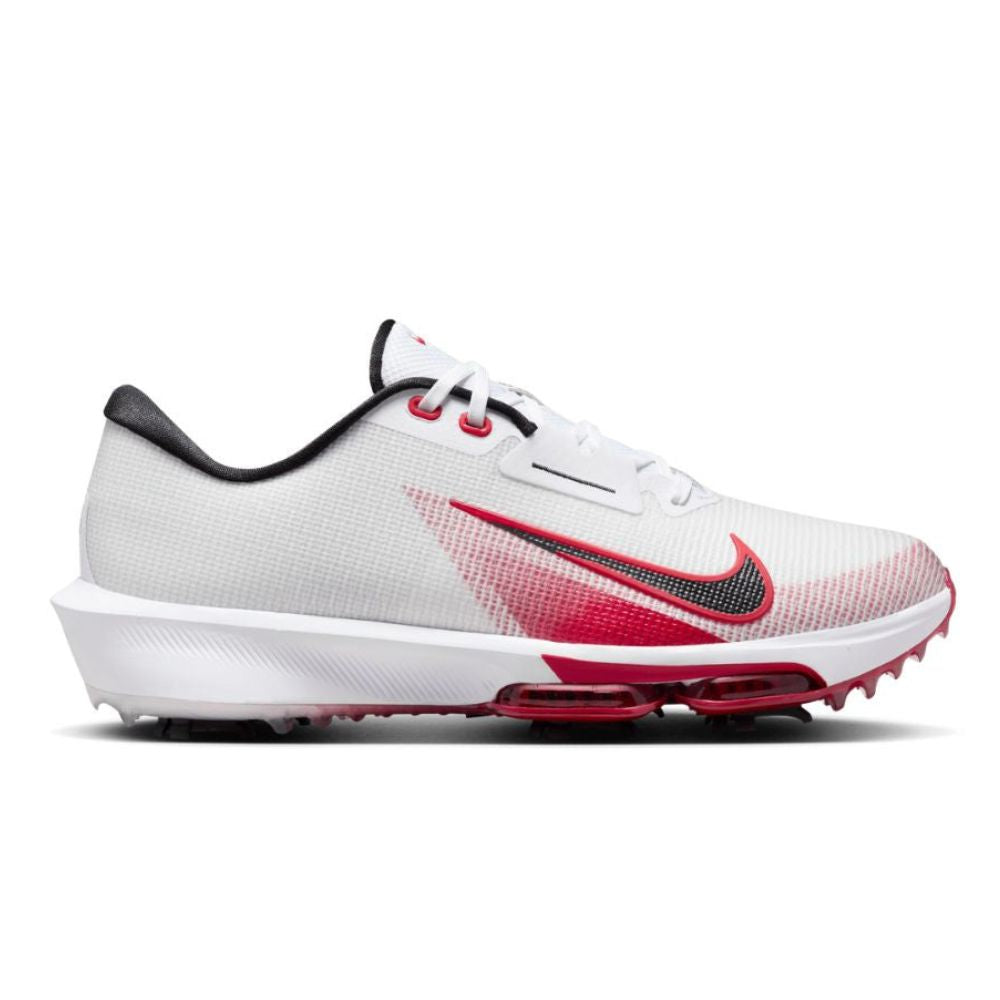 Nike Air Zoom Infinity Tour Next % 2 Mens Spiked Golf Shoes 2024 - FD0217 101 White / Black-University Red-Pure Platinum 101 8 