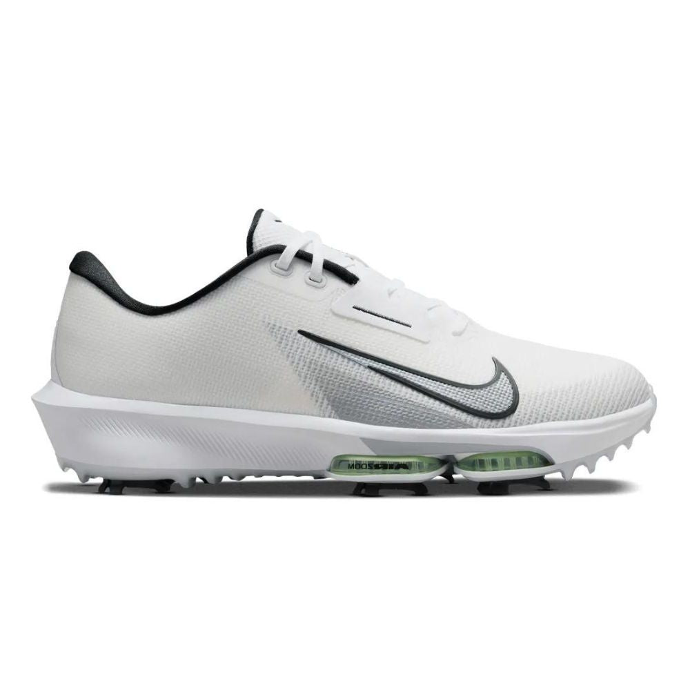 Nike Air Zoom Infinity Tour Next % 2 Mens Spiked Golf Shoes FD0217 100 White / Black-Vapor Green-Pure Platinum 100 8 