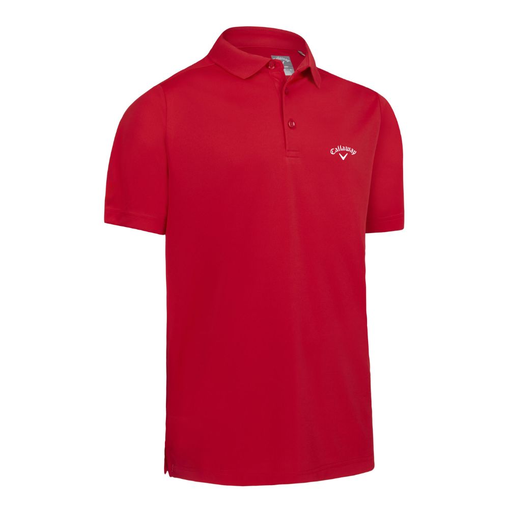 Callaway Golf Tournament Polo Shirt CGKFB0W3 - True Red True Red 609 S 
