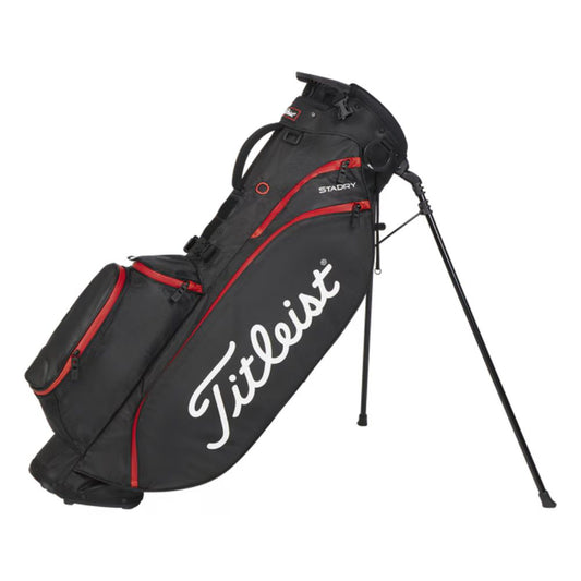 Titleist Players 4 StaDry Stand Bag - Black / Red Black / Red  